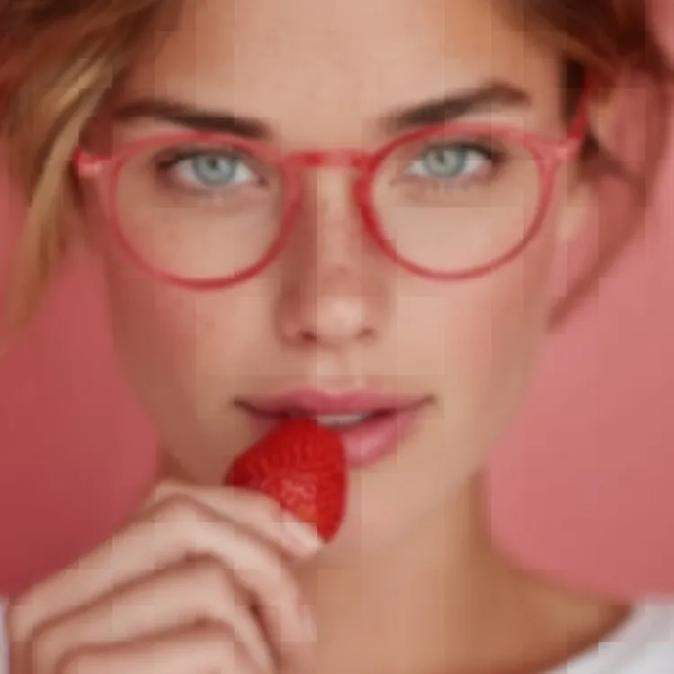 Low-resolution product image before AI upscaling