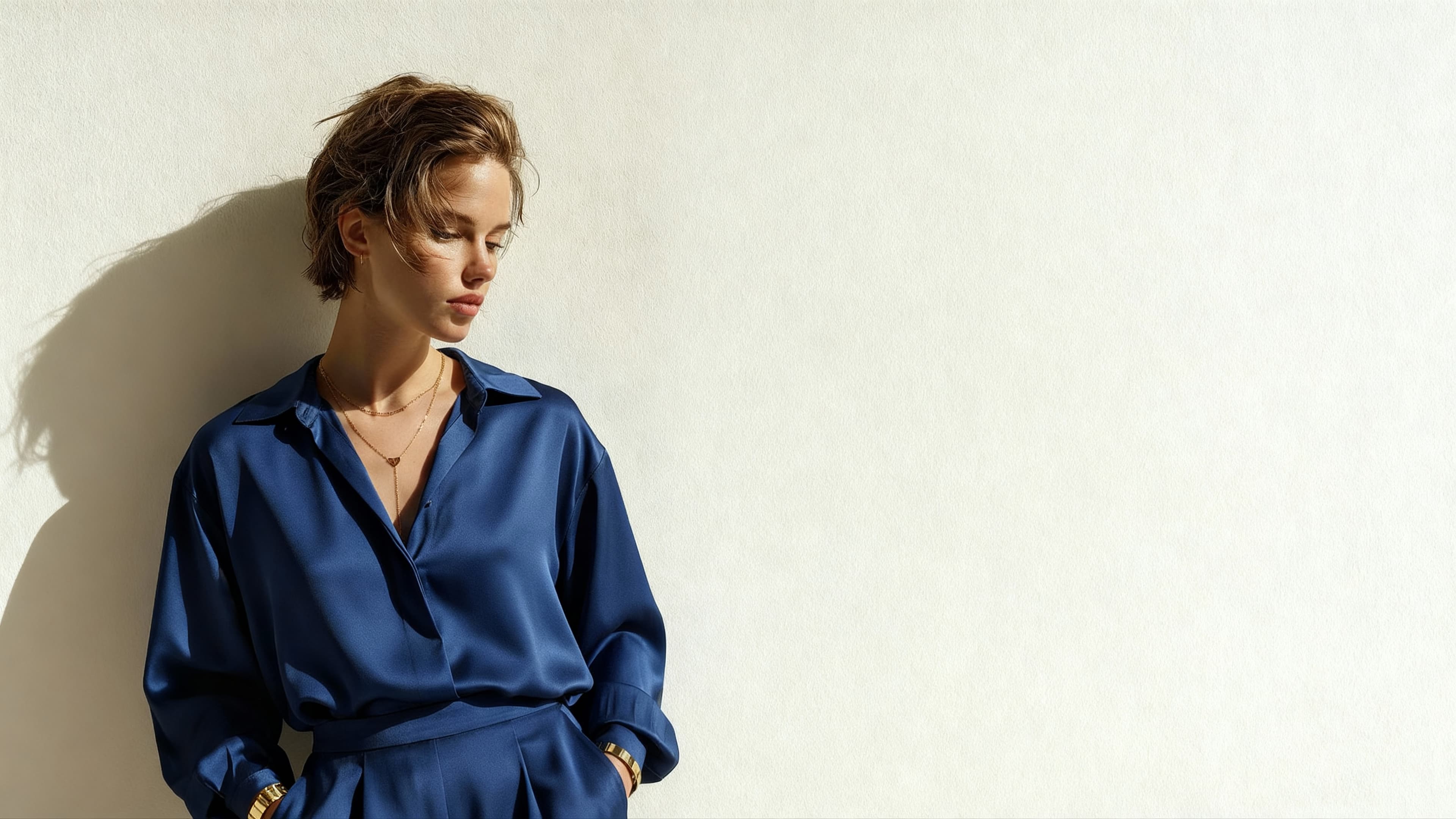 A stunningly beautiful and realistic looking AI image made with nightjar AI, it shows a perfectly detailed supermodel, posing like she is in a professional photoshoot. The picture looks like it was taken straight out of a vogue magazine cover.