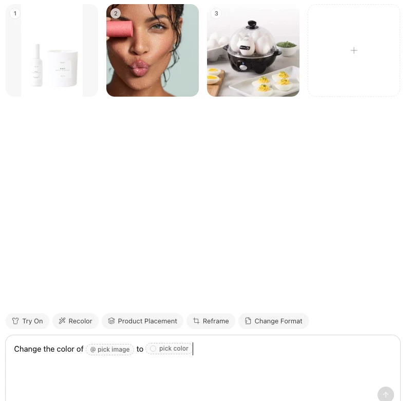 Nightjar Edit tab Recolor shortcut with image and color placeholders