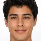 Diego, one of Nightjar's AI fashion models